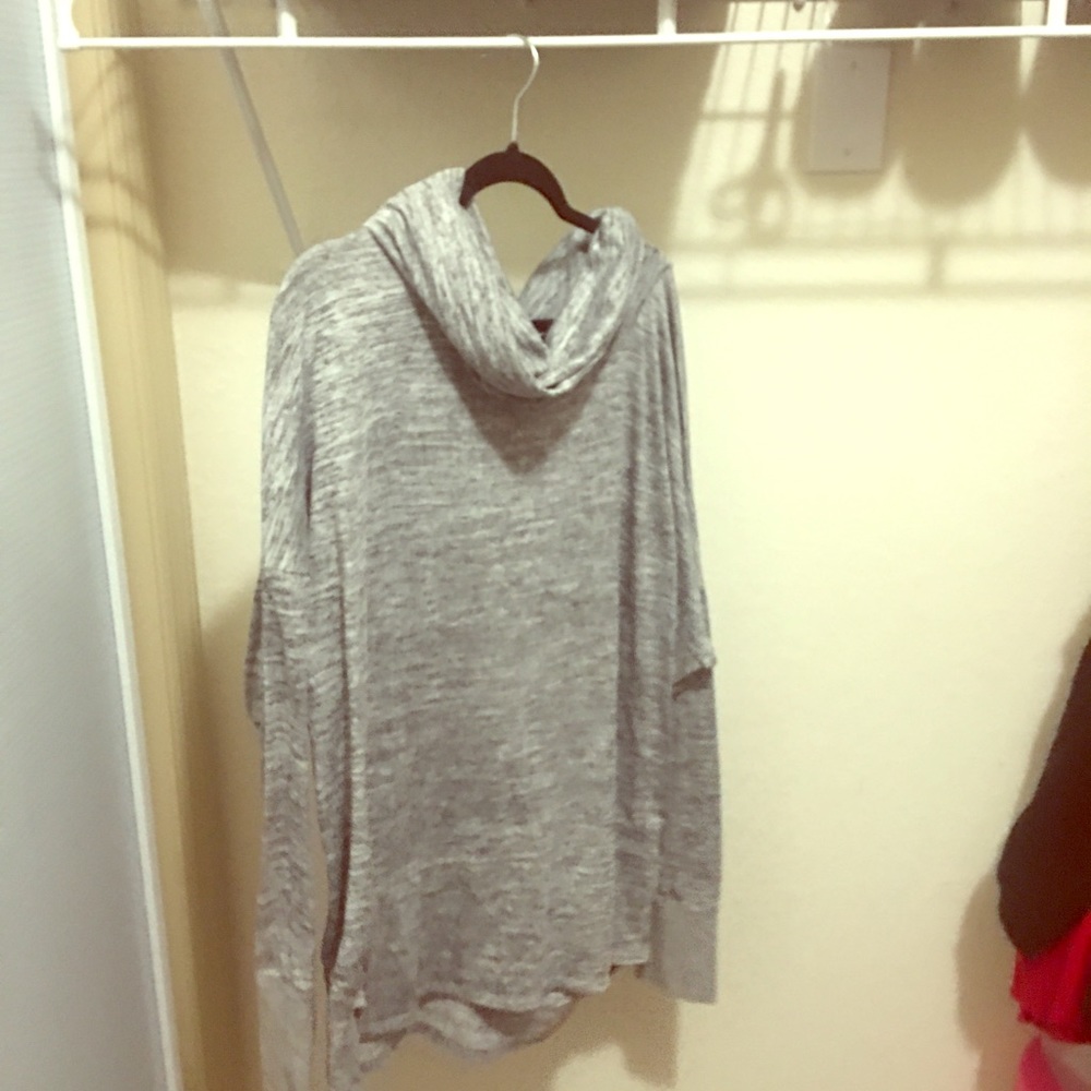 Grey Athletic Sweater Sweatshirt